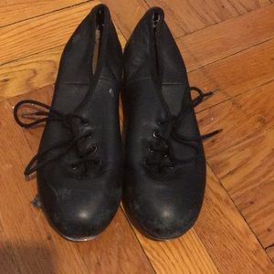 Capezio Black Tele Tone Tao Shoes